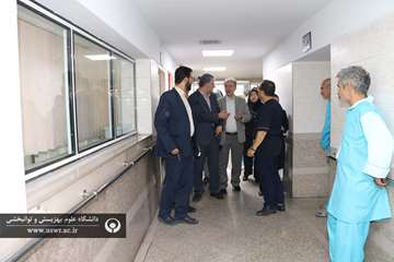 بازدید مدیرکل منابع انسانی وزارت بهداشت از مرکز رازی